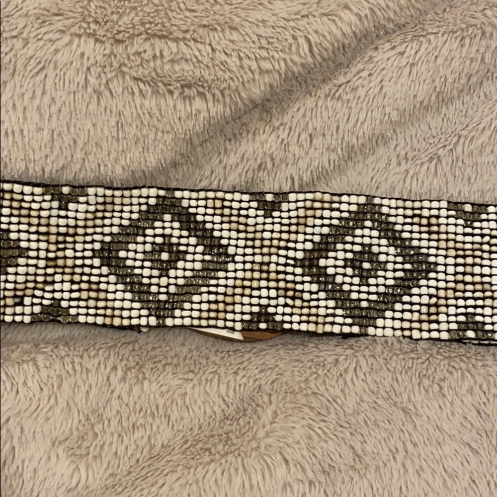 Aztec wooden beaded belt - Picture 4 of 5